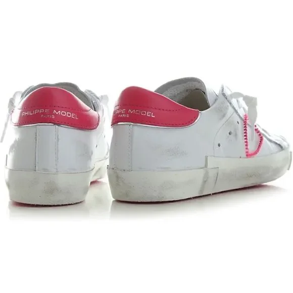 Philippe Model Paris
Prsx Broderie Pop sneakers in Blanc Fucsia Size 39 - Picture 3 of 15